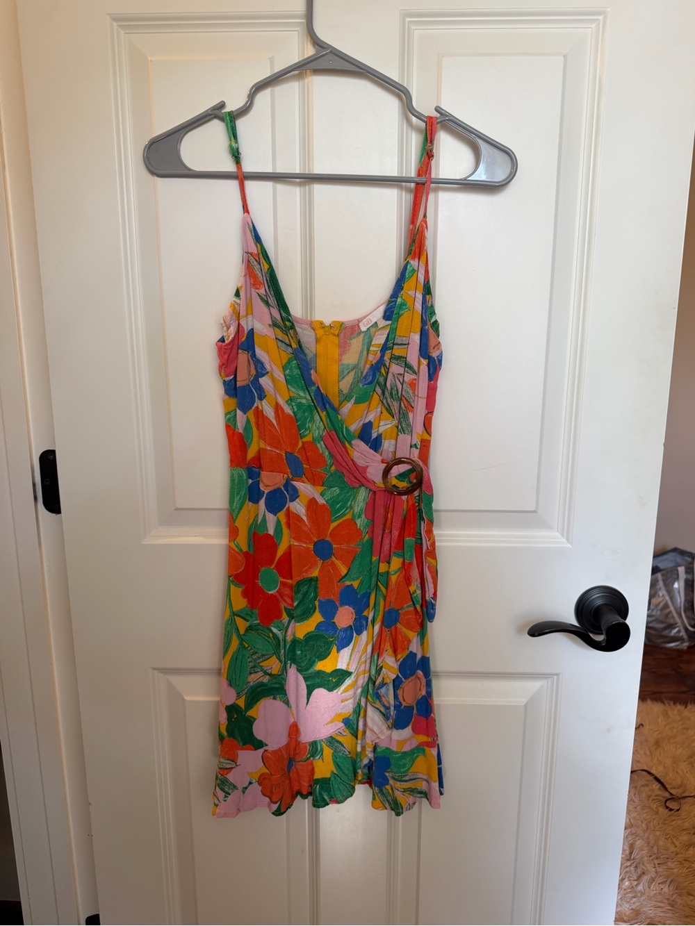 Gianni Bini Colorful Floral Mini Dress